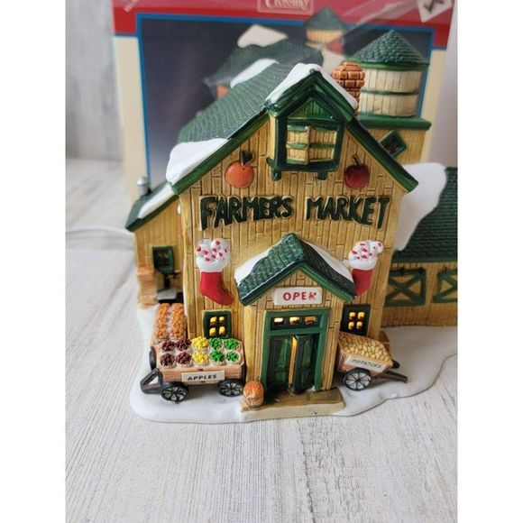 Lemax 1998 Farmers Market Xmas Village accessories vegetable fruit - Picture 2 of 8